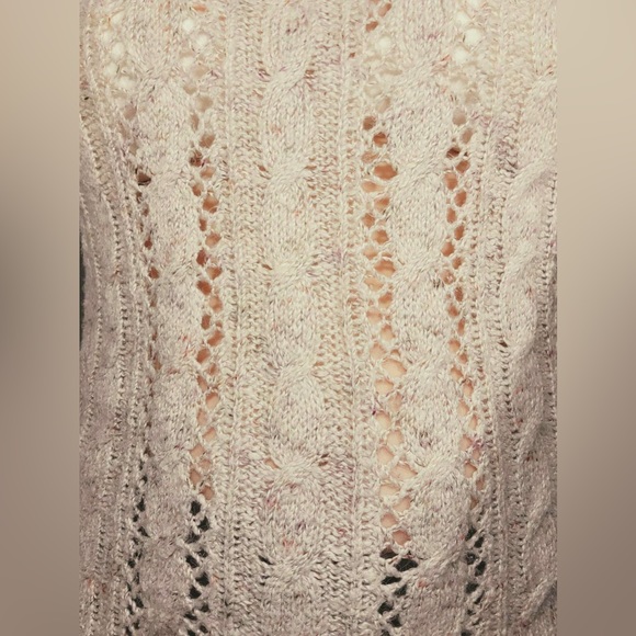 Pink Rose Loose Knit Sweater Small - Picture 12 of 14